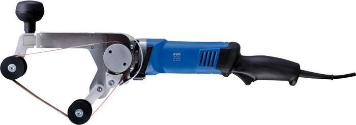 Pferd Smerigliatrice a nastro per tubi EBER 17/75 R Tubo-Ø circa 8-300 mm 12-40x610 / 650 / 760 / 780 / (Levigatrice a nastro per tubi, 1700 W)