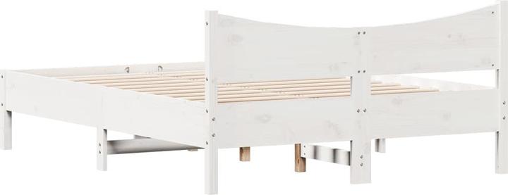 Actual product image vidaXL Pine bed (140 x 190 cm)