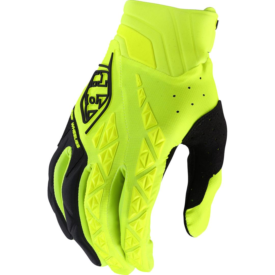 Troy Lee Designs, Herren, Handschuhe, SE Pro Handschuh, Solid, flo yellow, XXL, Gelb, (XXL)