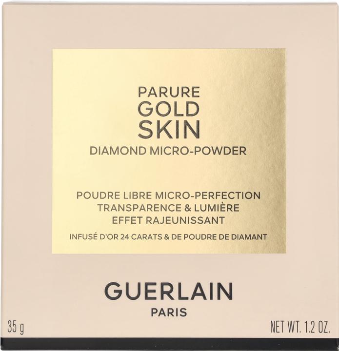 Actual product image Guerlain Parure Gold Skin Diamond Micro-Powder 03 Moyen / Medium (03)