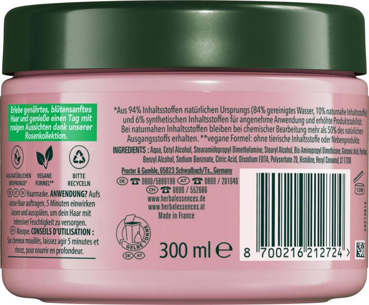 Image du produit Herbal Essences Doux comme une fleur avec un parfum de rose (300 ml)