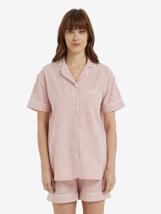 Produktbild Vertbaudet Sommer-Schlafanzug aus Seersucker für Schwangerschaft und Stillzeit (32)