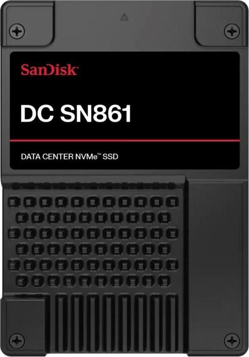 Produktbild WD DC SN861 BICS6 NVMe U.2 7% OP SE (15336 GB, 2.5")