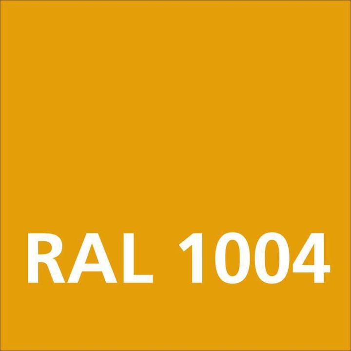 Actual product image Dupli-Color Glossy acrylic paint RAL 1004 golden yellow (Golden yellow, 0.40 l)