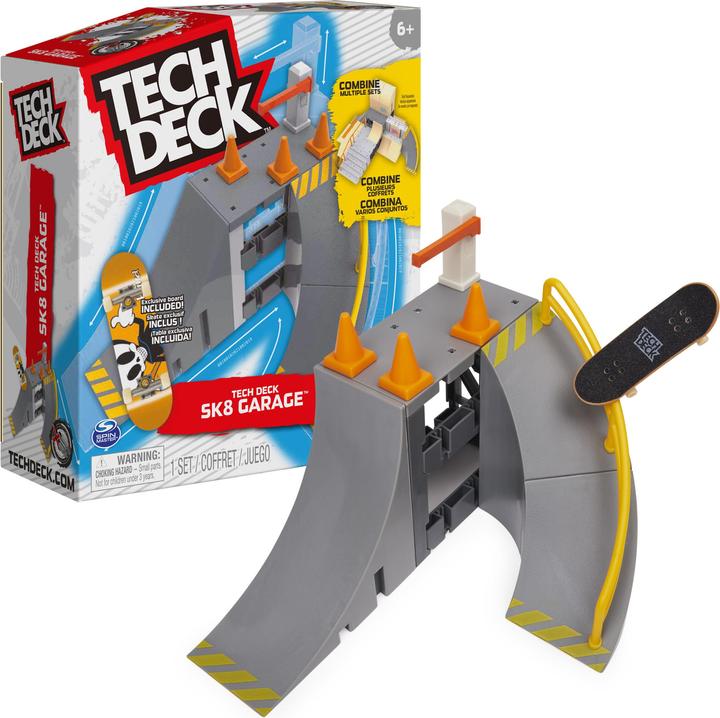 Spin Master Tech Deck Sk8 Garage X-Connect Park Creator (8.27")
