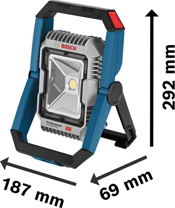 Productafbeelding Bosch Professional Acculamp GLI 18V-1900 (zonder batterijen zonder oplader) (1900 lm)