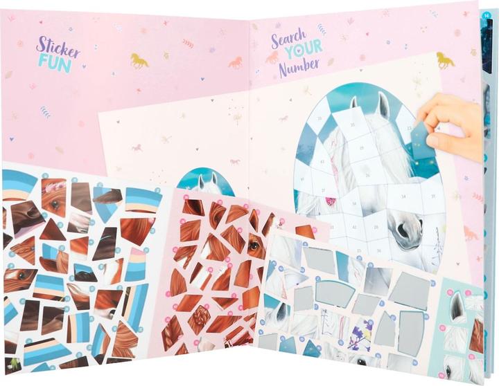 Produktbild Depesche Stickerbuch Number