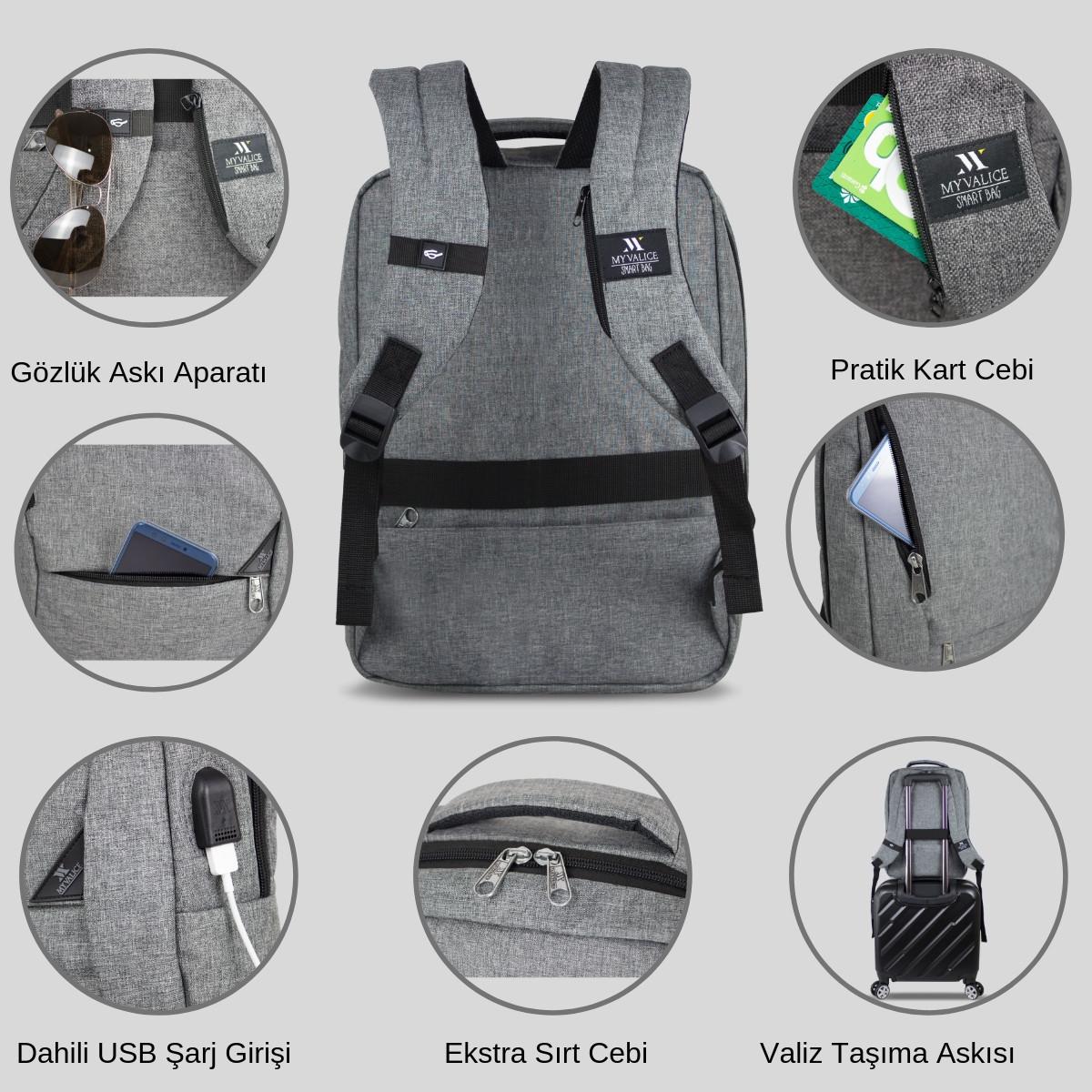 Thumbnail - Lucky Bees, Handtasche, Jaylen, Grau