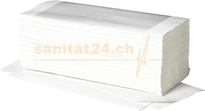 Actual product image Fripa Towel paper IDEAL, 250 x 330 mm, C-fold, bright white 1-ply, made of 100% cellulose, tear-resistant (1 x)