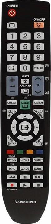 Actual product image Samsung BN59-00861A, original replacement remote control (Infrared)