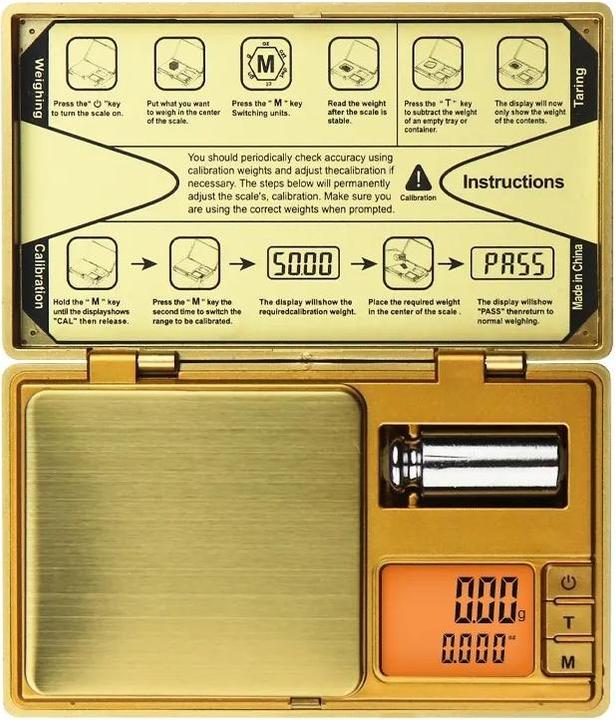 Produktbild Swissdetector Hochpräzise Milligramm-Waage, 50 g/0,001 g Digital