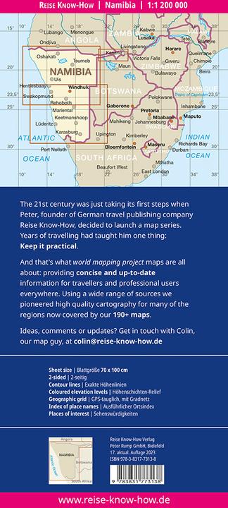 Produktbild Namibia 1200000