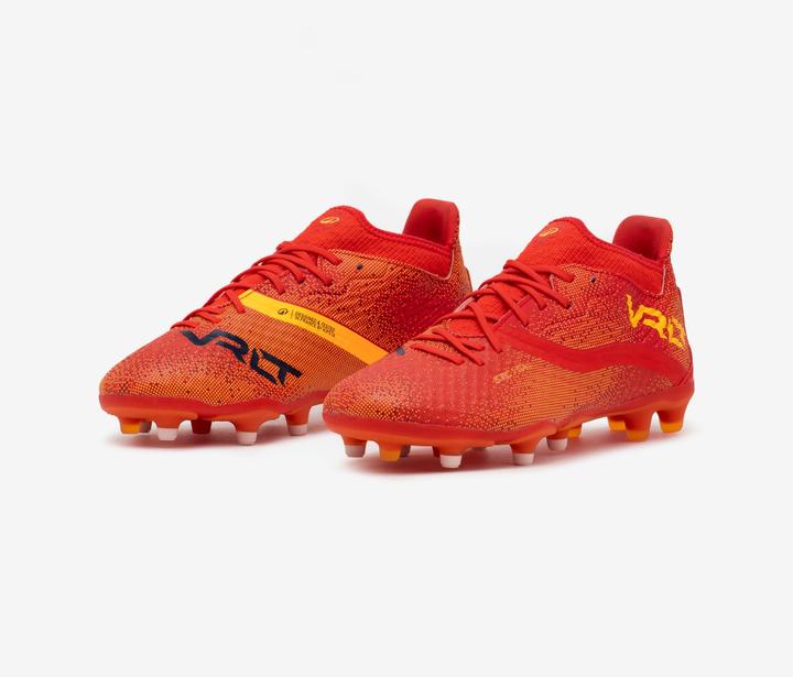 Immagine prodotto Kipsta Kids' Lace-Up Football Boots Viralto III FG - Red (38)