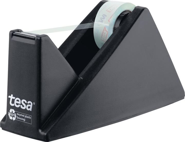 tesa tesafilm® ECO & CRYSTAL Klebefilm Set mit robustem 10m:19mm inkl. Tischabroller