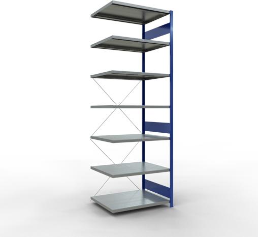 Actual product image Schulte Lagertechnik MULTIplus330 boltless bay system with cross brace