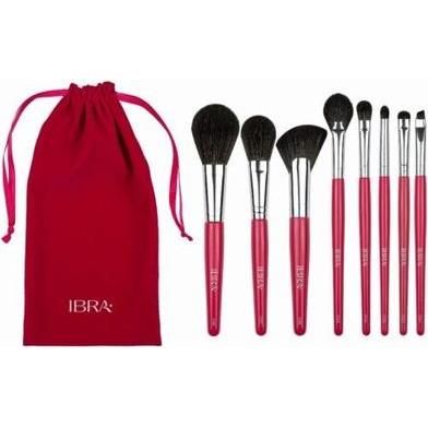 Ibra, Schminkpinsel, BRUSH SET CANDY Zestaw pędzli do makijażu 1op.-8szt