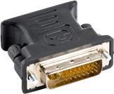 Actual product image Lanberg AD-0012-BK Video Cable Adapter DVI-I VGA (D-Sub) (VGA, 4 cm)