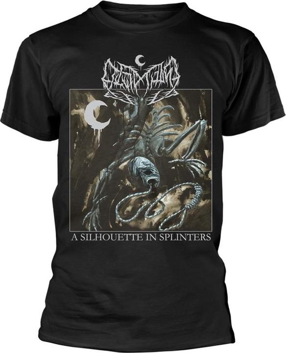 Universal Textiles Leviathan Silhouetten-T-Shirt für Erwachsene, unisex, Schwarz, XL