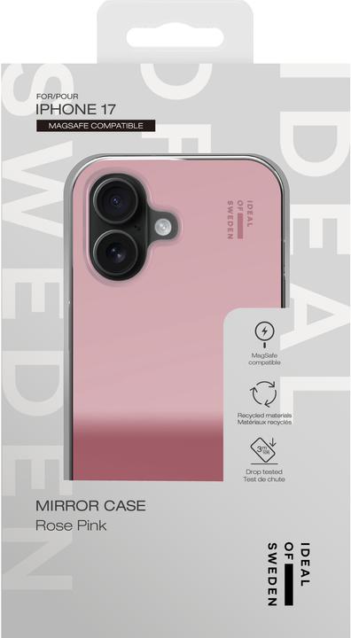 Actual product image iDeal Of Sweden iPhone 17 Mirror Case Magsafe - Rose Pink (Apple iPhone 17)