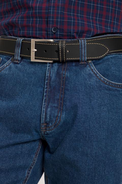 Actual product image JP1880 Robust PullUp Leather Belt (115)