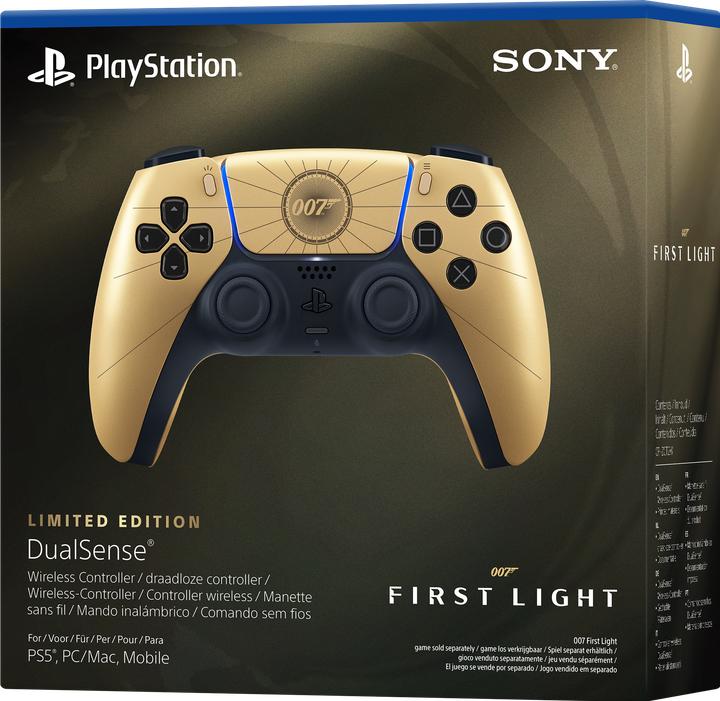Actual product image Sony DualSense wireless controller - 007 First Light Limited Edition (PC, PS5)