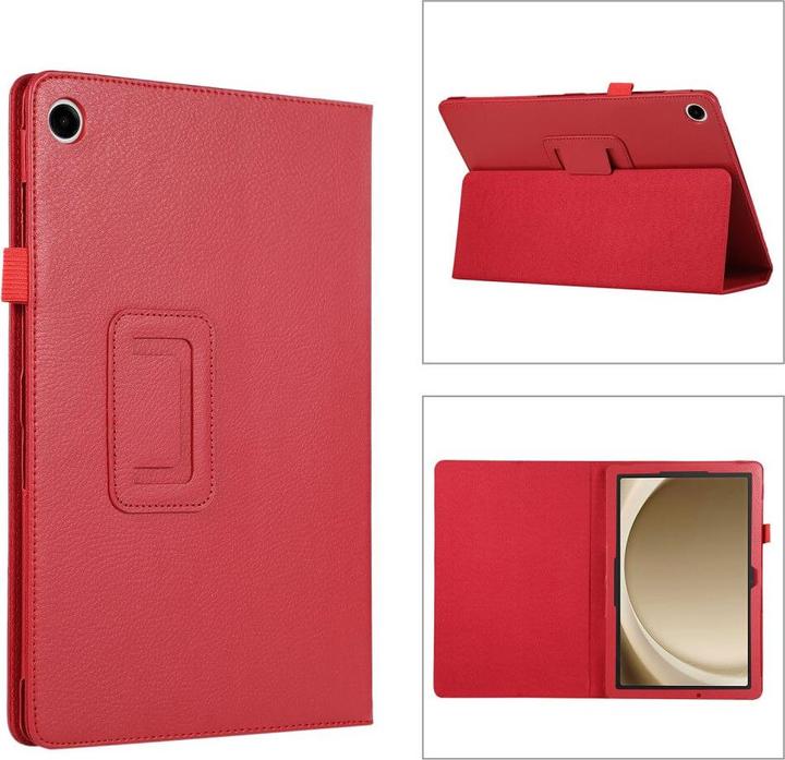 Produktbild Cover-Discount Galaxy Tab A9+ - Bi-fold Stand Etui rot (Galaxy Tab A9+)