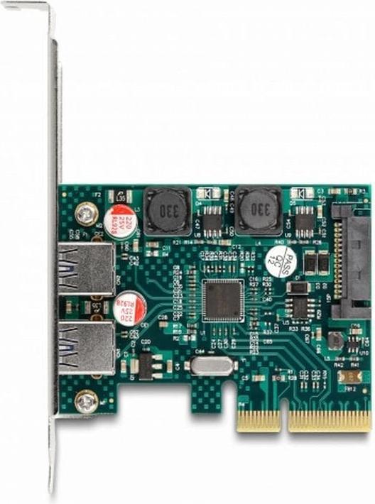 Produktbild Delock PCI Express x4 Karte zu 2 x extern USB 10 Gbps Typ-A Buchse