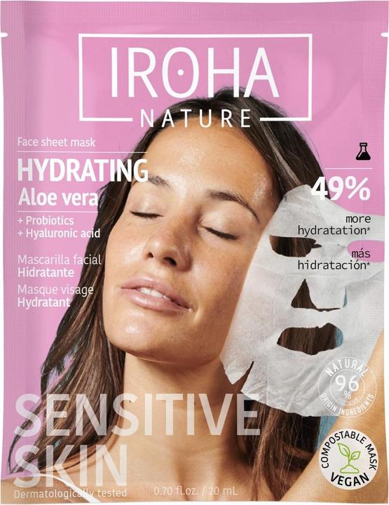 Image du produit Iroha Nature Masque facial en tissu (96 ml)