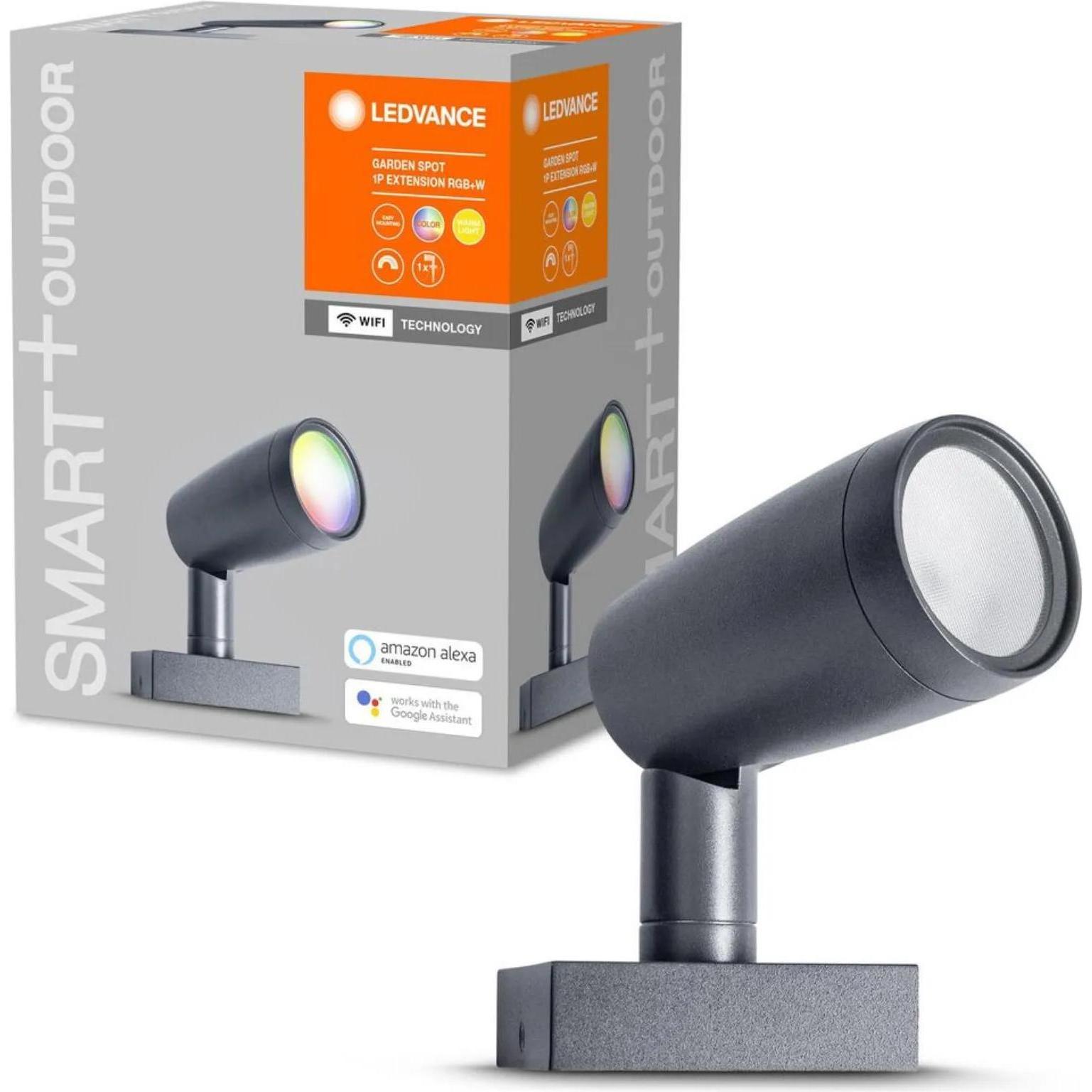 Thumbnail - Ledvance, Gartenbeleuchtung, LED Wandleuchte Dekorative Strahler für Aussenanwendungen mit WiFi Technologie (260 lm, IP4...