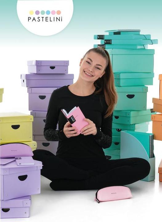 Image du produit Pastelini Couverture à anneaux en carton (A4, 40 mm)