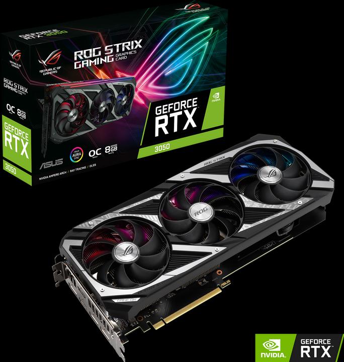 Produktbild ASUS ROG STRIX GeForce RTX 3050 OC 8G (8 GB)