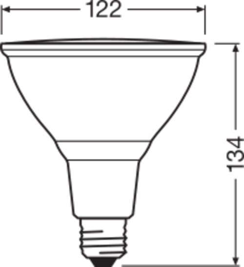 Image du produit Osram Par 38 (E27, 15.20 W, 1035 lm, 1 x, G)