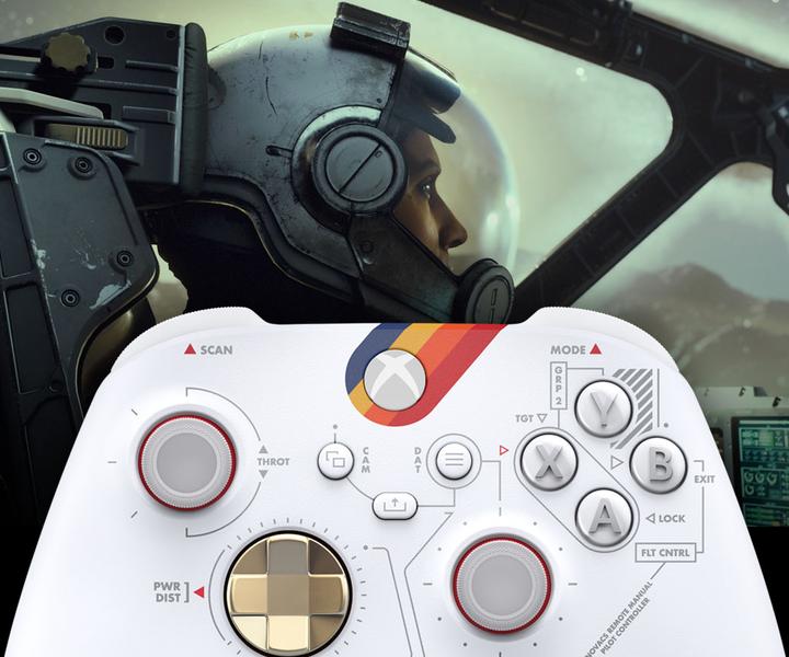 Produktbild Microsoft Xbox Wireless Controller - Starfield (Special Edition) (Xbox One S, Xbox Series S, PC, Xbox Series X, Xbox One X)