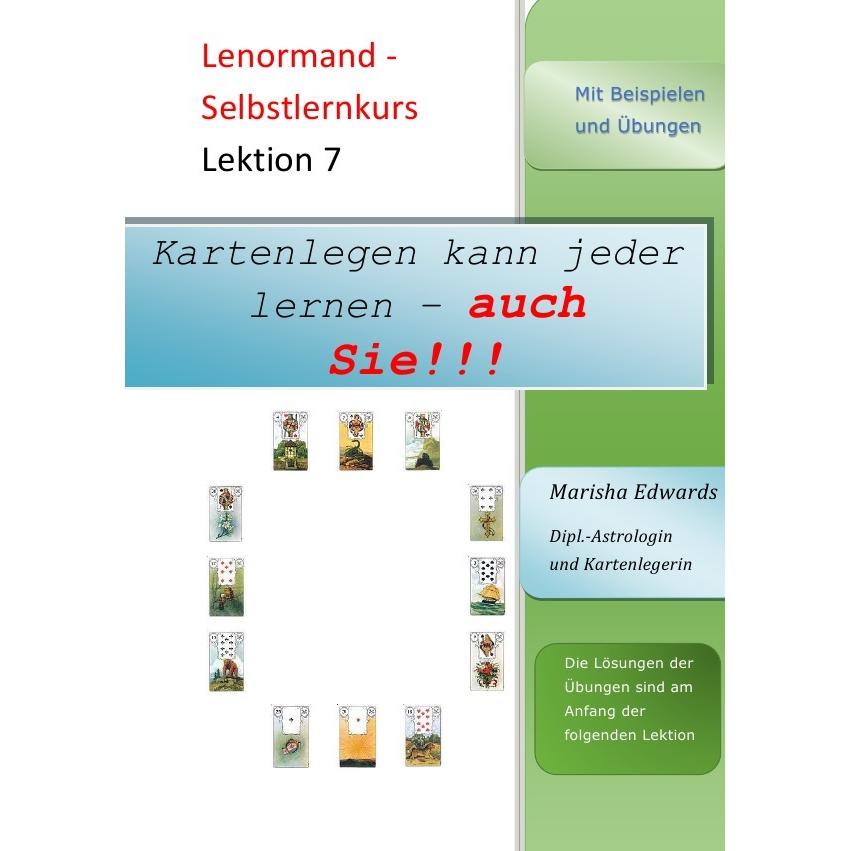 Lenormand - Selbstlernkurs, Ratgeber von Marisha Edwards