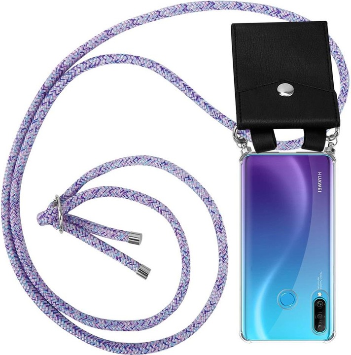 Produktbild Cadorabo TPU Handy Kette SILBER Cover
