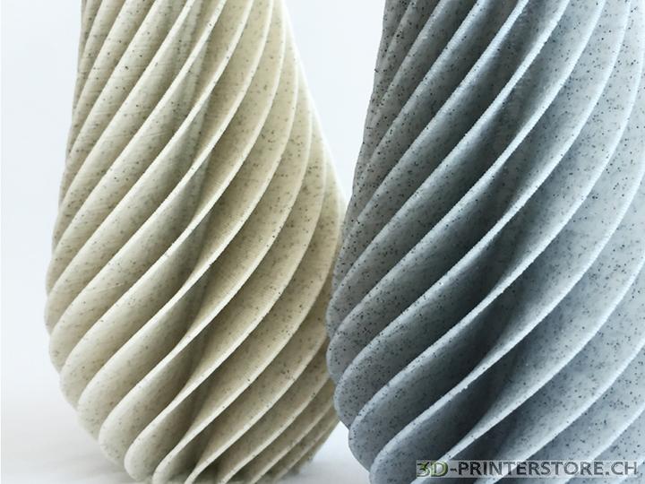 Image du produit 3d-printerstore.ch PLA Spécial BestValue 2.85mm Stone Like grey 1kg (PLA, 2.85 mm, 1000 g, Gris)