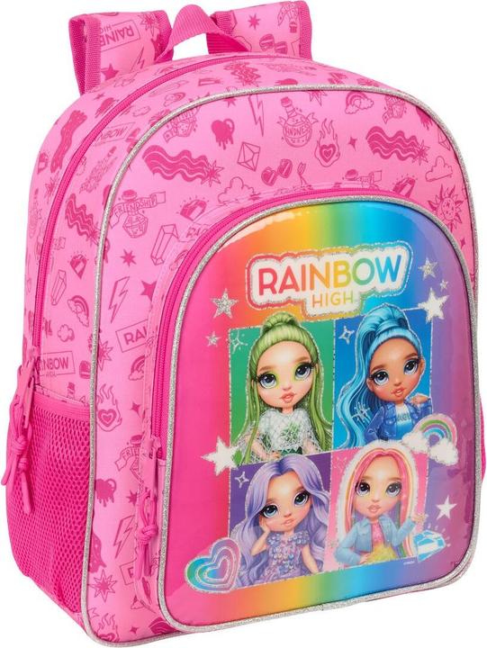 Rainbow High Schulrucksack Shine Bunt 32 X 38 X 12 Cm