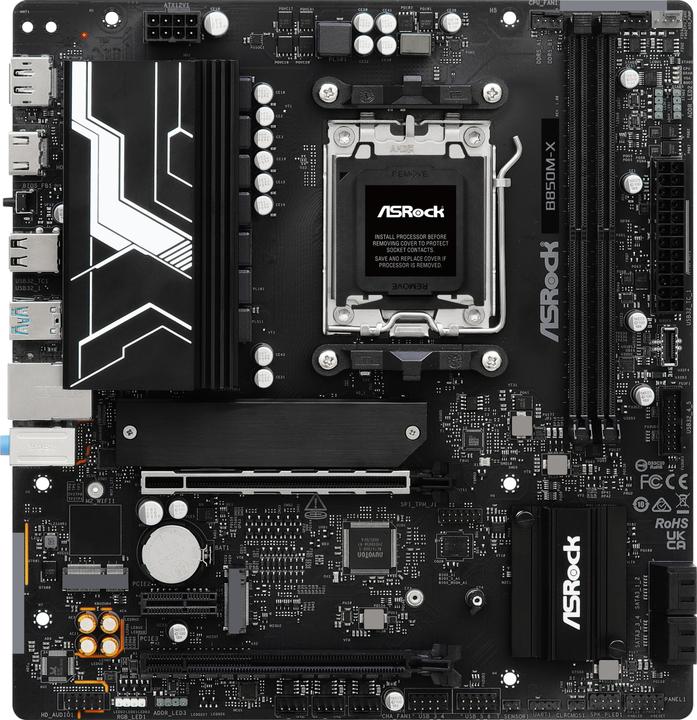 Produktbild AsRock B850M-X (AM5, AMD B850, mATX)