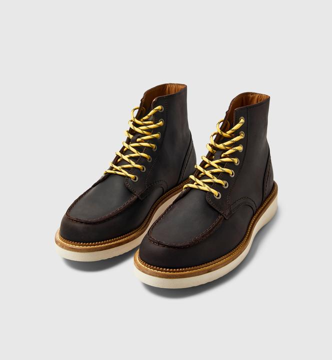 Actual product image Selected Moc Toe Leather Boots (42)
