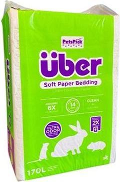 Immagine prodotto NoName Über - Soft Paper Bedding 170l White (Lettiera)