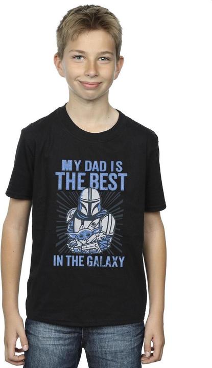 Produktbild Star Wars Mandalorian Best Dad TShirt Jungen (140, 146)