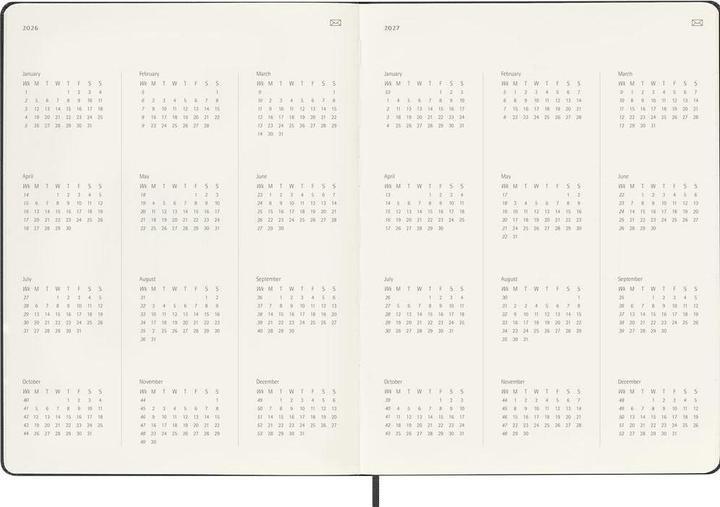 Produktbild Moleskine Smart Weekly Pro (19 x 25 cm, 1 Woche / 2 Seiten)