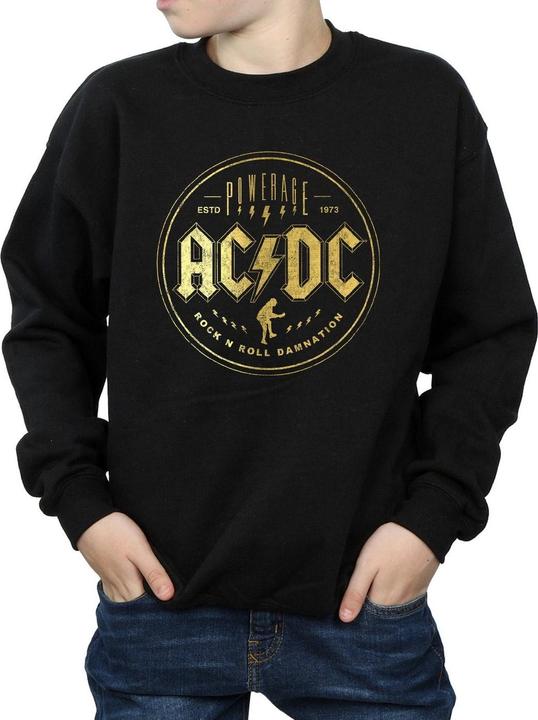 Actual product image AC/DC Boys Rock N Roll Damnation Sweatshirt (140, 146)