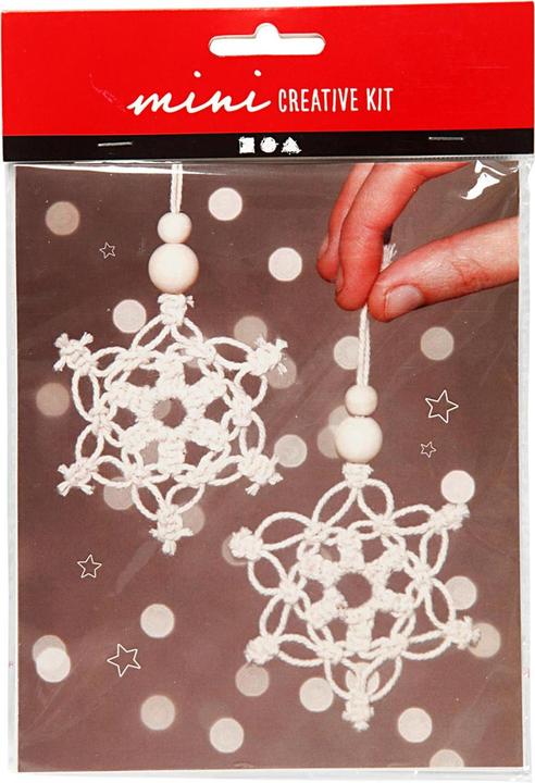 Creativ Company Bastelset Mini Schneeflocke 2 Stück