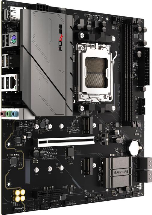 Immagine prodotto Sapphire PULSE A620AM 1xHDMI 1.4 1xDP 1.2 (AM5, AMD A620, mATX)