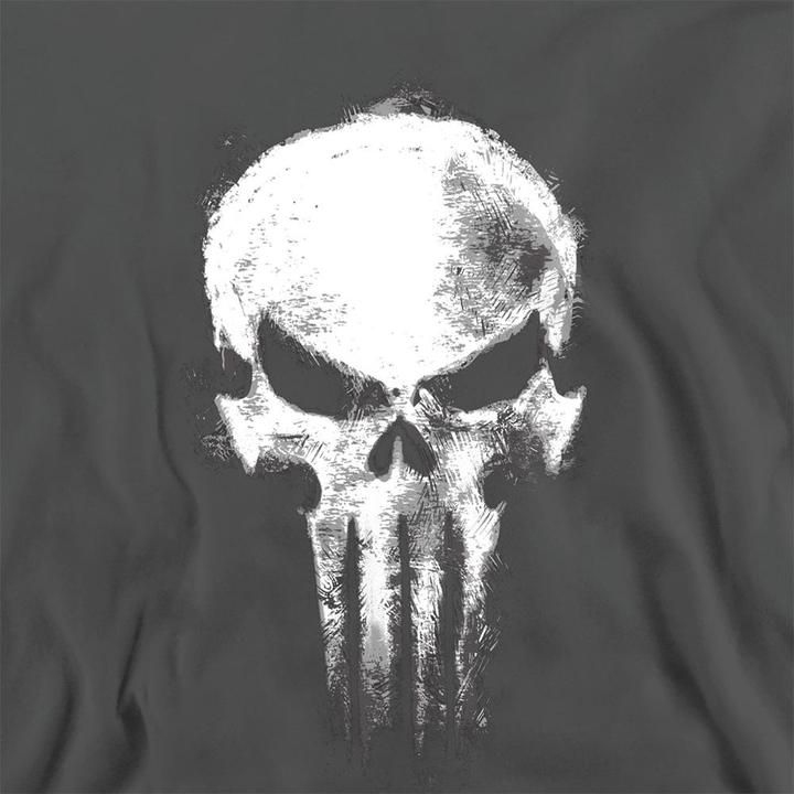 Image du produit Daredevil - Sweat motif Punisher motif/style Crâne BORN AGAIN RETURNS - Adulte (M)