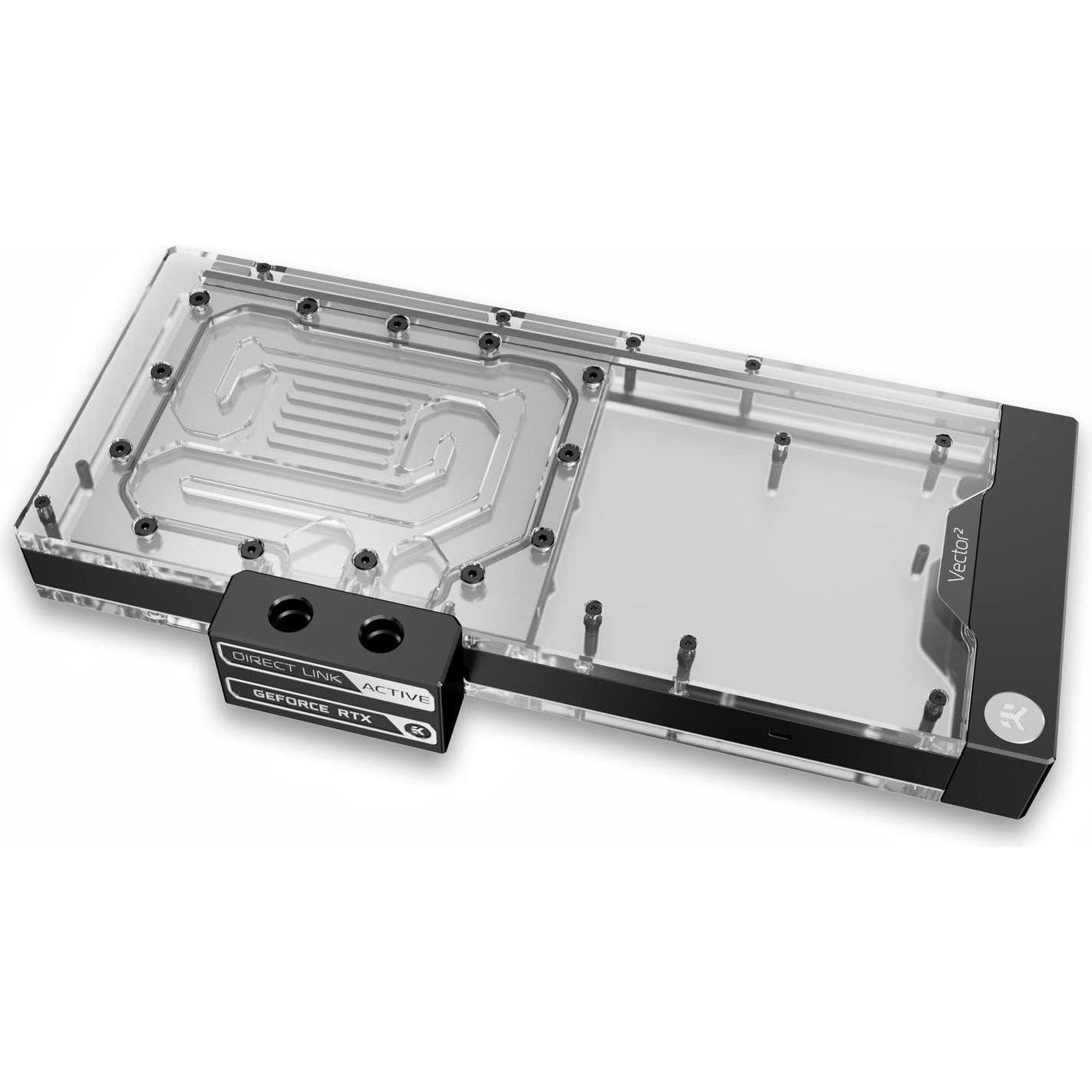 EKWB EK Quantum Vector² FTW3 RTX 3090 Ti D-RGB ABP Kit - Nickel + Plexi, Raffreddamento ad acqua GPU