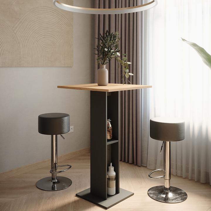 Produktbild Vicco Repose mit 2 Barhockern (65 x 65 x 106 cm)