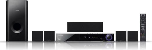Actual product image Pioneer BCS-212, 3D 5.1 Blu-ray home cinema system, DLNA, USB (150 W)