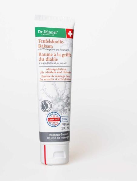 Actual product image Dr. Dünner Devil's claw balm, massage balm for muscles and joints (1 x, 100 ml, 125 g)